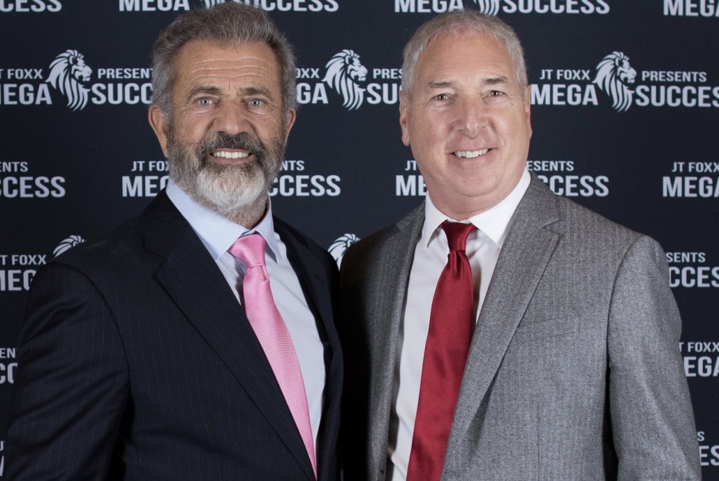 Mel Gibson Meets Success Coach Michael Vukelic Anaheim, California